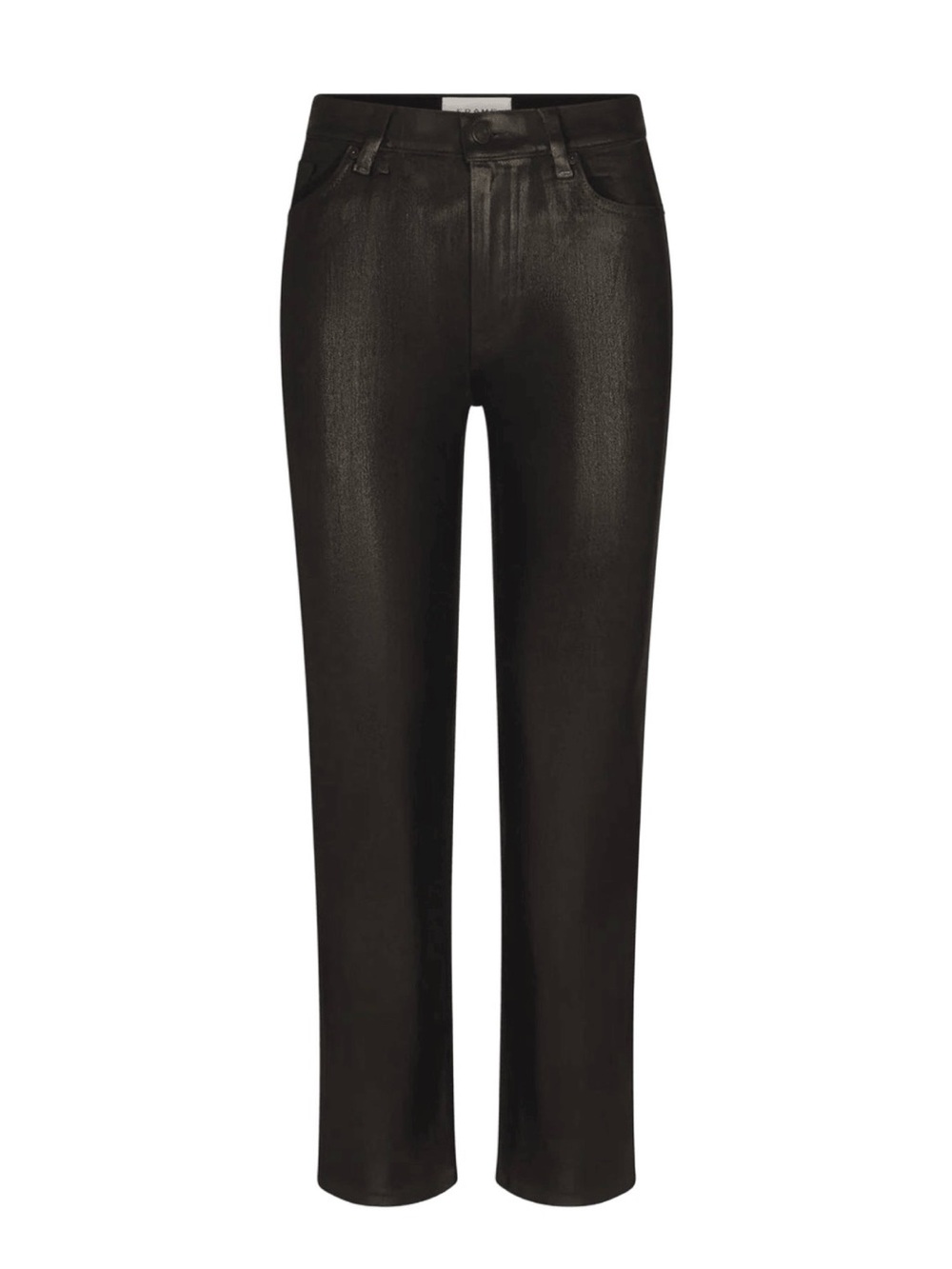 Frame Denim Black Straight-Leg Women's Jeans